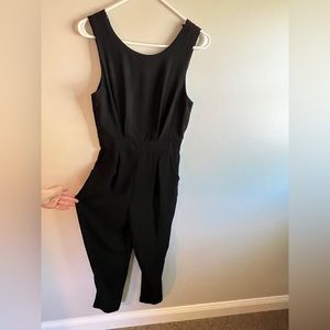 Forever 21 Gorgeous Black Pant Suit with Lace Detail